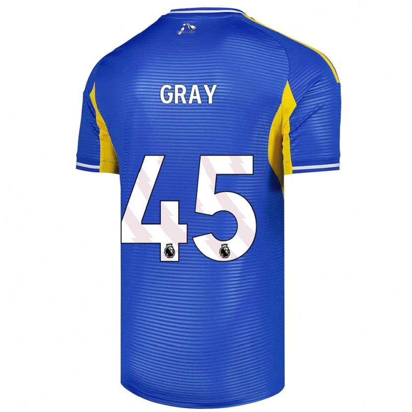 Danxen Damen Harry Gray #45 Blau Gelb Auswärtstrikot Trikot 2025/26 T-Shirt Österreich