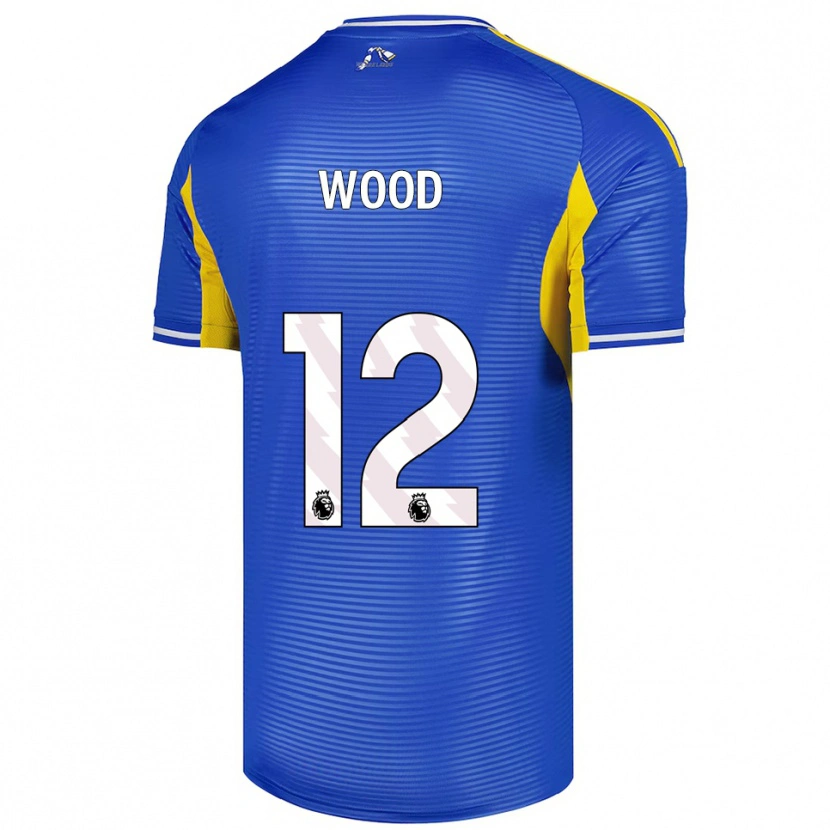 Danxen Damen Oliver Wood #12 Blau Gelb Auswärtstrikot Trikot 2025/26 T-Shirt Österreich