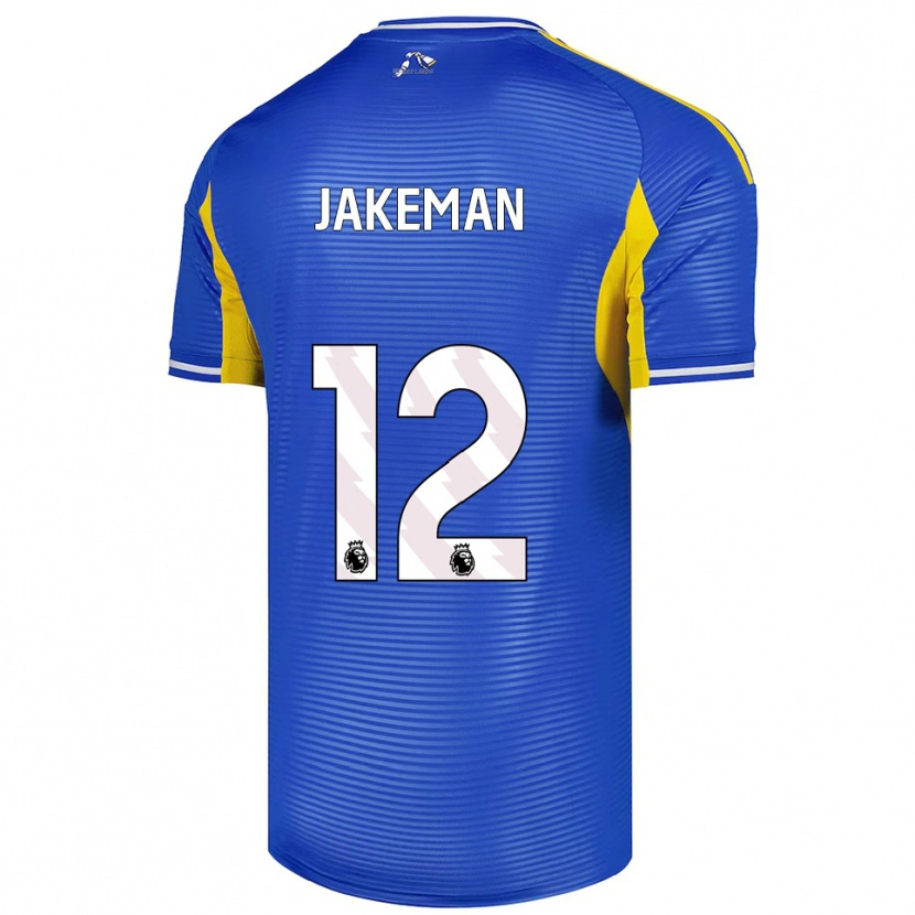 Danxen Damen Harriet Jakeman #12 Blau Gelb Auswärtstrikot Trikot 2025/26 T-Shirt Österreich