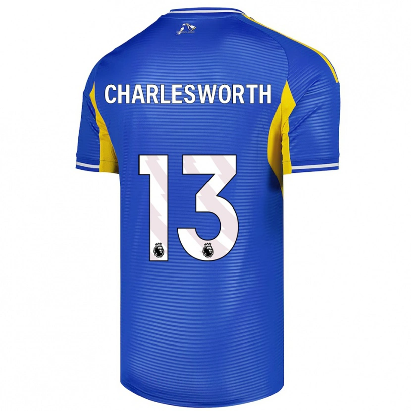 Danxen Damen Millie Robshaw-Charlesworth #13 Blau Gelb Auswärtstrikot Trikot 2025/26 T-Shirt Österreich