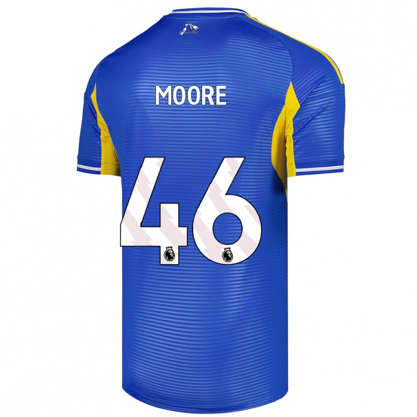 Danxen Damen Kris Moore #46 Blau Gelb Auswärtstrikot Trikot 2025/26 T-Shirt Österreich