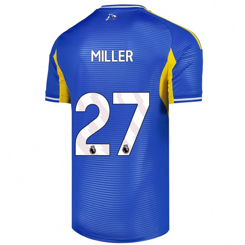 Danxen Damen Amari Miller #27 Blau Gelb Auswärtstrikot Trikot 2025/26 T-Shirt Österreich