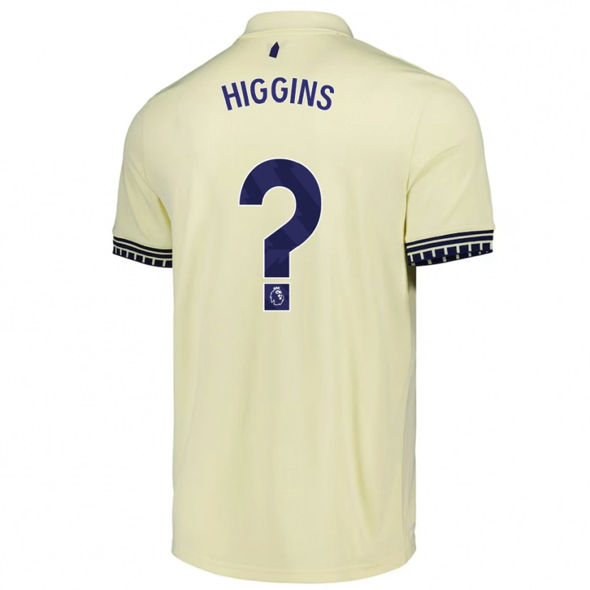 Danxen Damen Liam Higgins #0 Creme Weiß Schwarz Auswärtstrikot Trikot 2025/26 T-Shirt Österreich