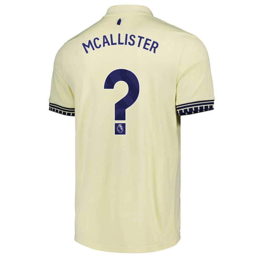 Danxen Damen Sean Mcallister #0 Creme Weiß Schwarz Auswärtstrikot Trikot 2025/26 T-Shirt Österreich