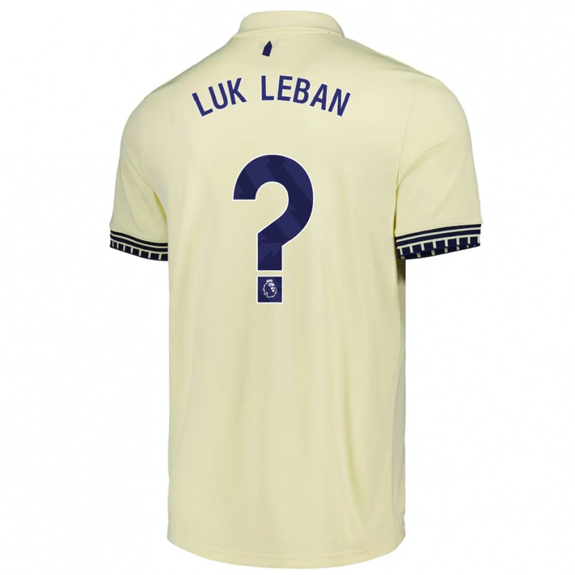 Danxen Damen Zan Luk Leban #0 Creme Weiß Schwarz Auswärtstrikot Trikot 2025/26 T-Shirt Österreich