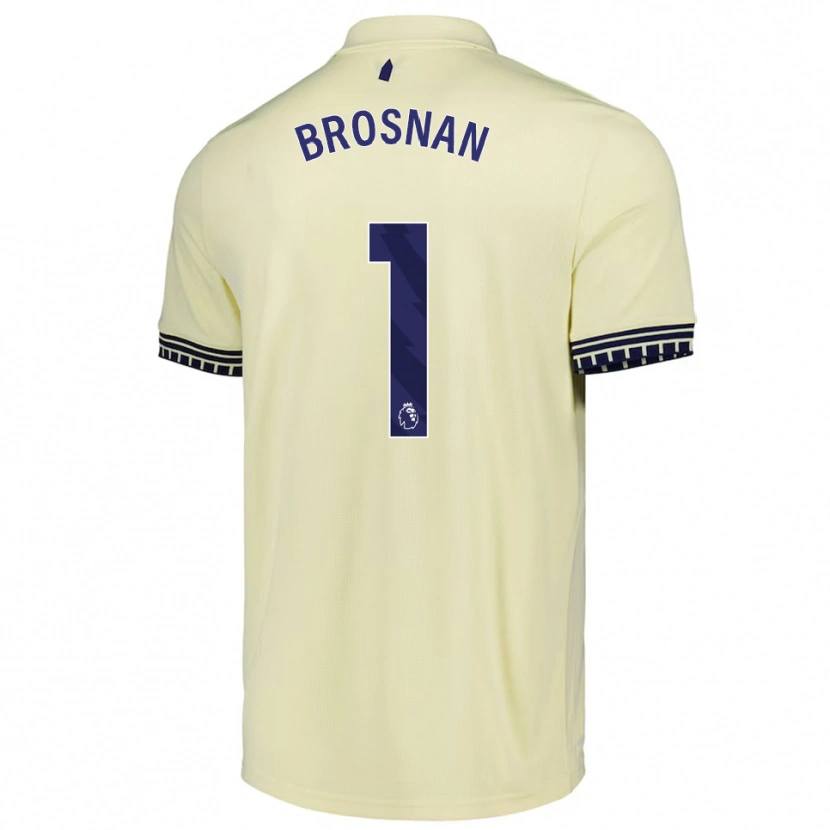 Danxen Damen Courtney Brosnan #1 Creme Weiß Schwarz Auswärtstrikot Trikot 2025/26 T-Shirt Österreich