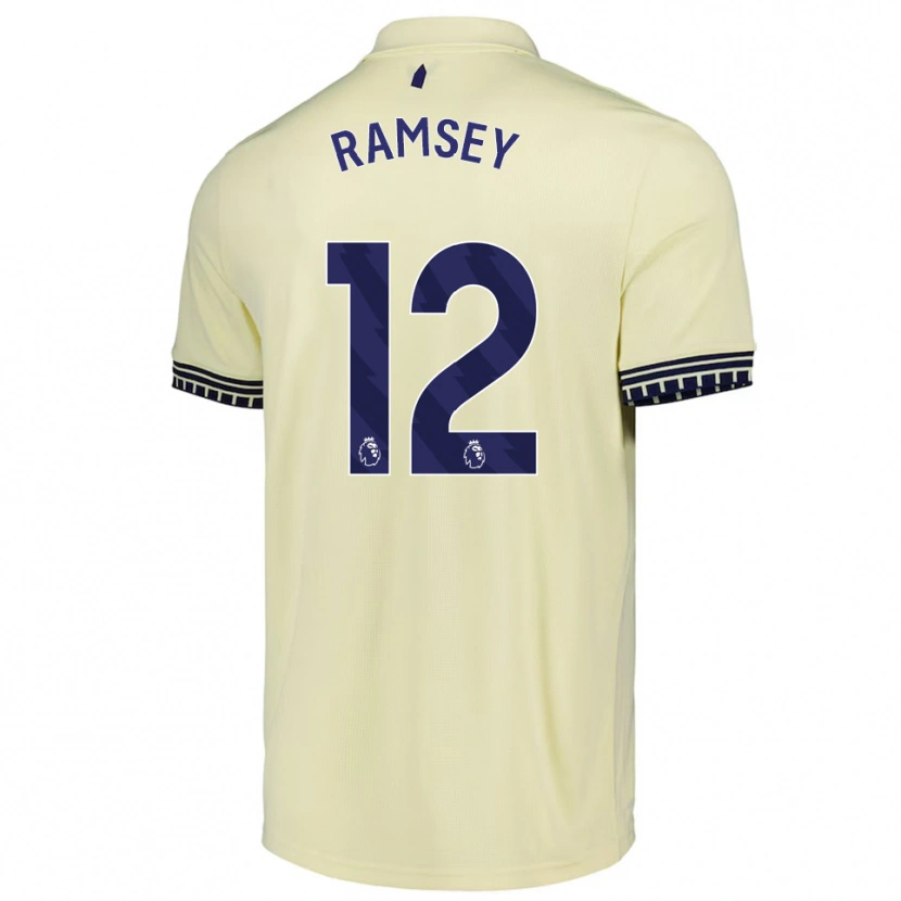 Danxen Damen Emily Ramsey #12 Creme Weiß Schwarz Auswärtstrikot Trikot 2025/26 T-Shirt Österreich