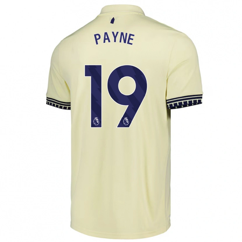 Danxen Damen Heather Payne #19 Creme Weiß Schwarz Auswärtstrikot Trikot 2025/26 T-Shirt Österreich