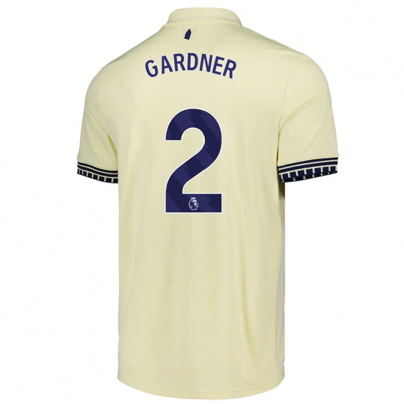 Danxen Damen Luis Gardner #2 Creme Weiß Schwarz Auswärtstrikot Trikot 2025/26 T-Shirt Österreich