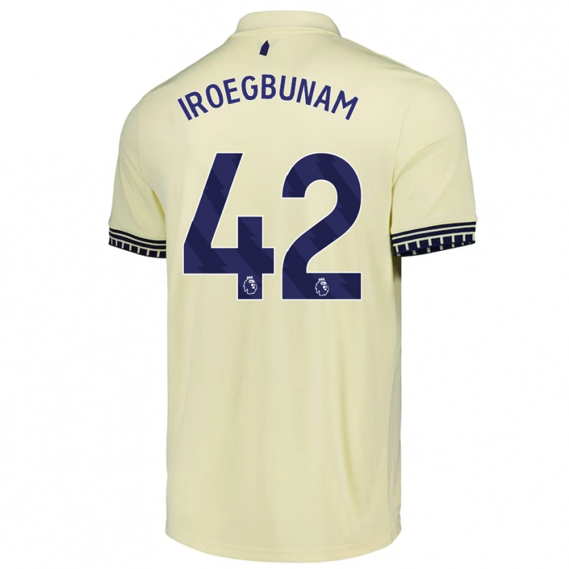 Danxen Damen Tim Iroegbunam #42 Creme Weiß Schwarz Auswärtstrikot Trikot 2025/26 T-Shirt Österreich