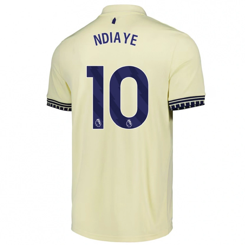 Danxen Damen Iliman Ndiaye #10 Creme Weiß Schwarz Auswärtstrikot Trikot 2025/26 T-Shirt Österreich