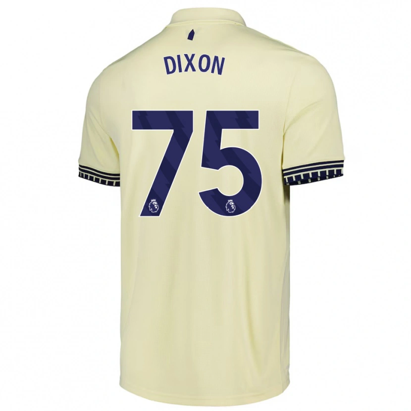 Danxen Damen Roman Dixon #75 Creme Weiß Schwarz Auswärtstrikot Trikot 2025/26 T-Shirt Österreich