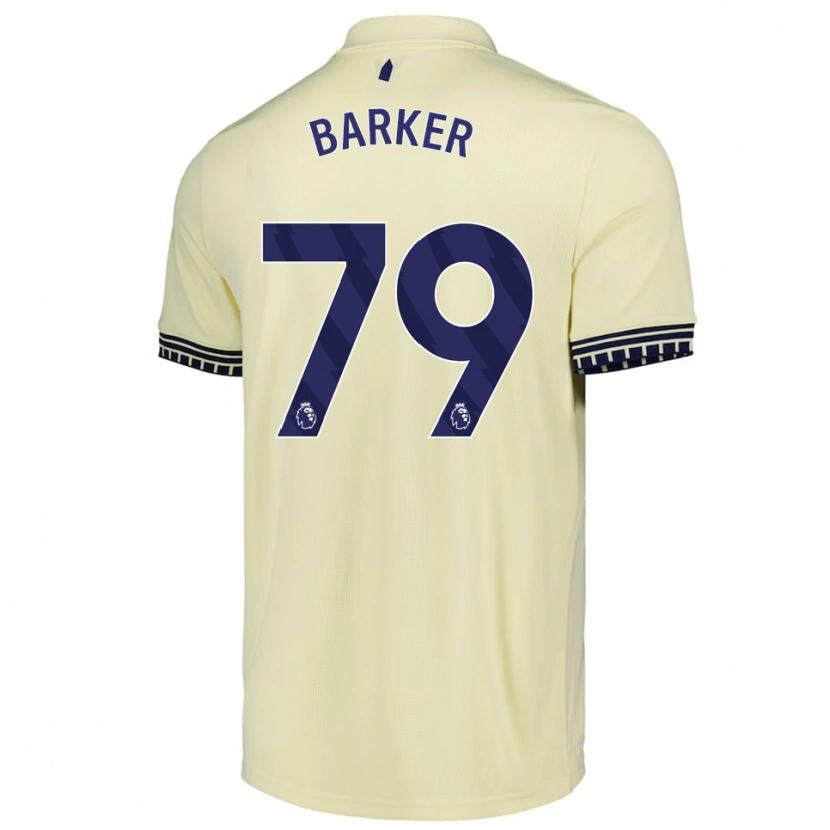 Danxen Damen Owen Barker #79 Creme Weiß Schwarz Auswärtstrikot Trikot 2025/26 T-Shirt Österreich