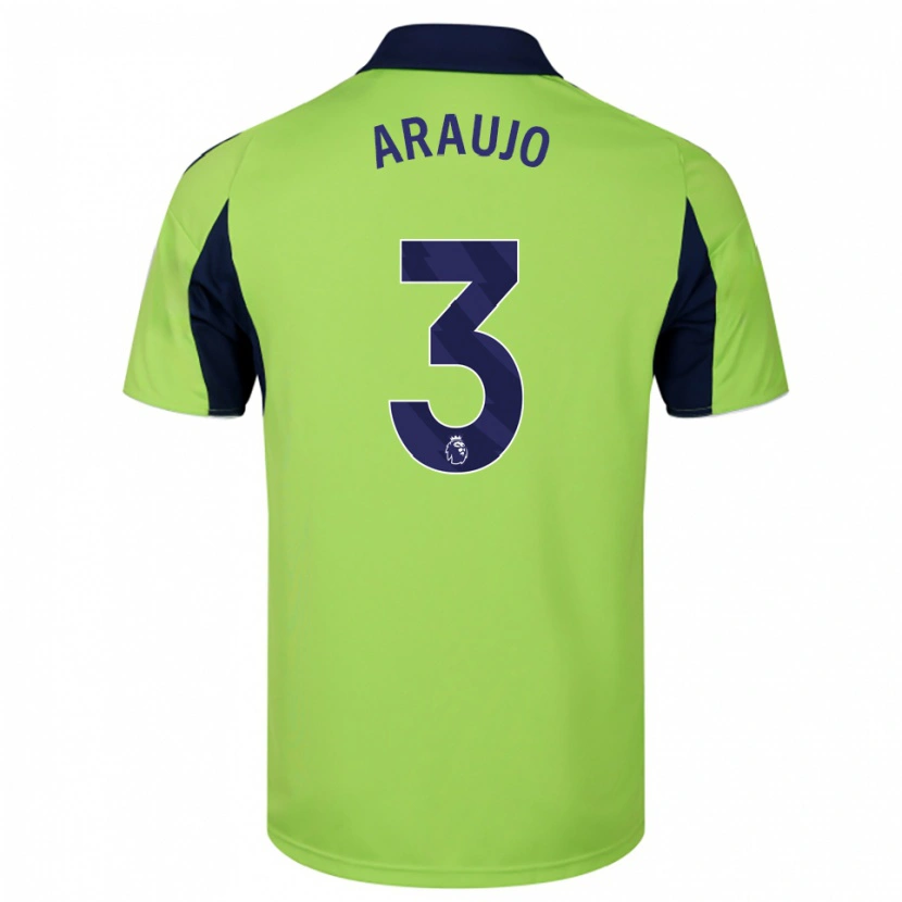 Danxen Damen Harvey Araujo #3 Grün Marineblau Weiß Auswärtstrikot Trikot 2025/26 T-Shirt Österreich
