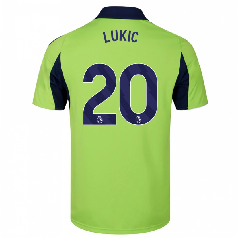Danxen Damen Saša Lukić #20 Grün Marineblau Weiß Auswärtstrikot Trikot 2025/26 T-Shirt Österreich