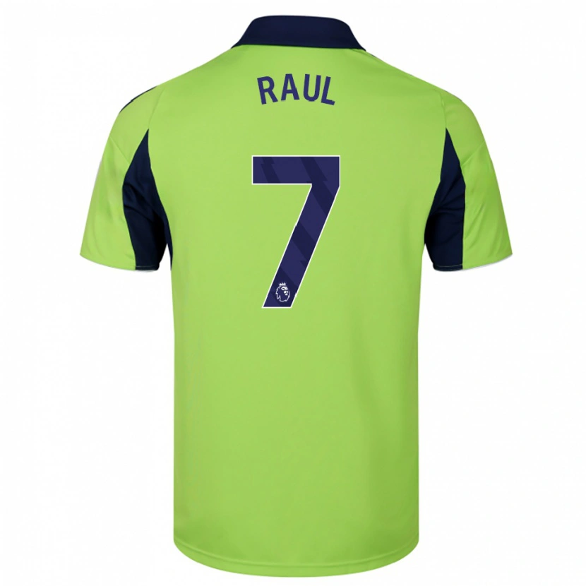 Danxen Damen Raúl Jiménez #7 Grün Marineblau Weiß Auswärtstrikot Trikot 2025/26 T-Shirt Österreich