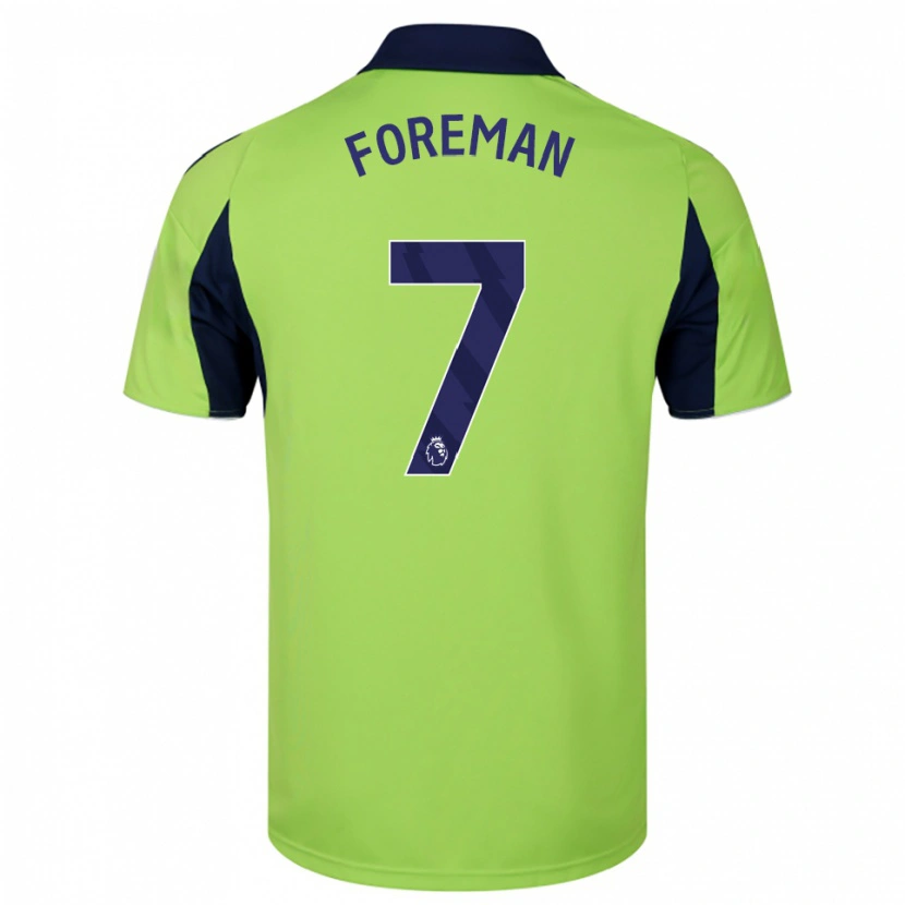 Danxen Damen Tia Foreman #7 Grün Marineblau Weiß Auswärtstrikot Trikot 2025/26 T-Shirt Österreich