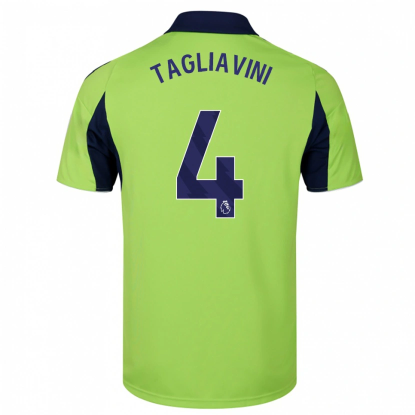 Danxen Damen Ella Tagliavini #4 Grün Marineblau Weiß Auswärtstrikot Trikot 2025/26 T-Shirt Österreich