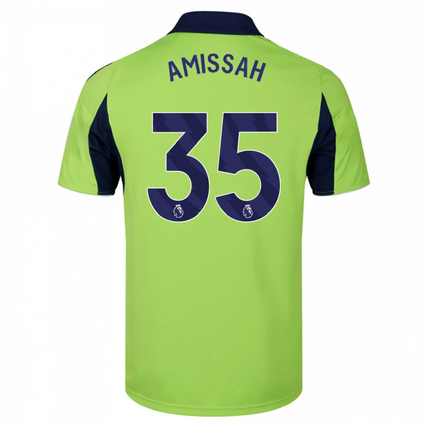 Danxen Damen Sam Amissah #35 Grün Marineblau Weiß Auswärtstrikot Trikot 2025/26 T-Shirt Österreich
