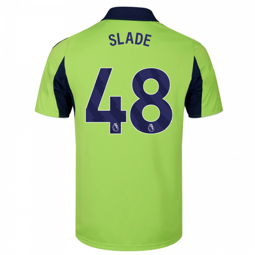 Danxen Damen Bradley Slade #48 Grün Marineblau Weiß Auswärtstrikot Trikot 2025/26 T-Shirt Österreich