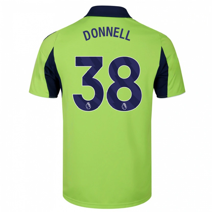Danxen Damen Chris Donnell #38 Grün Marineblau Weiß Auswärtstrikot Trikot 2025/26 T-Shirt Österreich