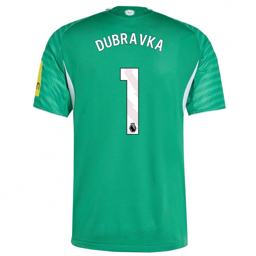 Danxen Damen Martin Dúbravka #1 Grün Weiß Auswärtstrikot Trikot 2025/26 T-Shirt Österreich