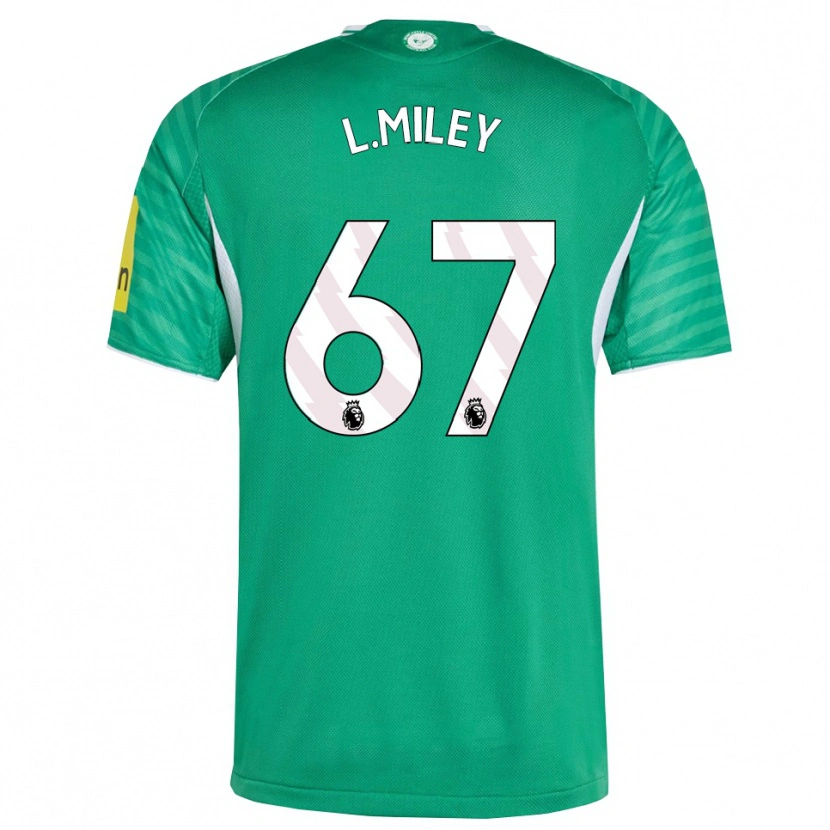 Danxen Damen Lewis Miley #67 Grün Weiß Auswärtstrikot Trikot 2025/26 T-Shirt Österreich