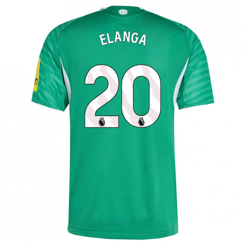 Danxen Damen Anthony Elanga #20 Grün Weiß Auswärtstrikot Trikot 2025/26 T-Shirt Österreich