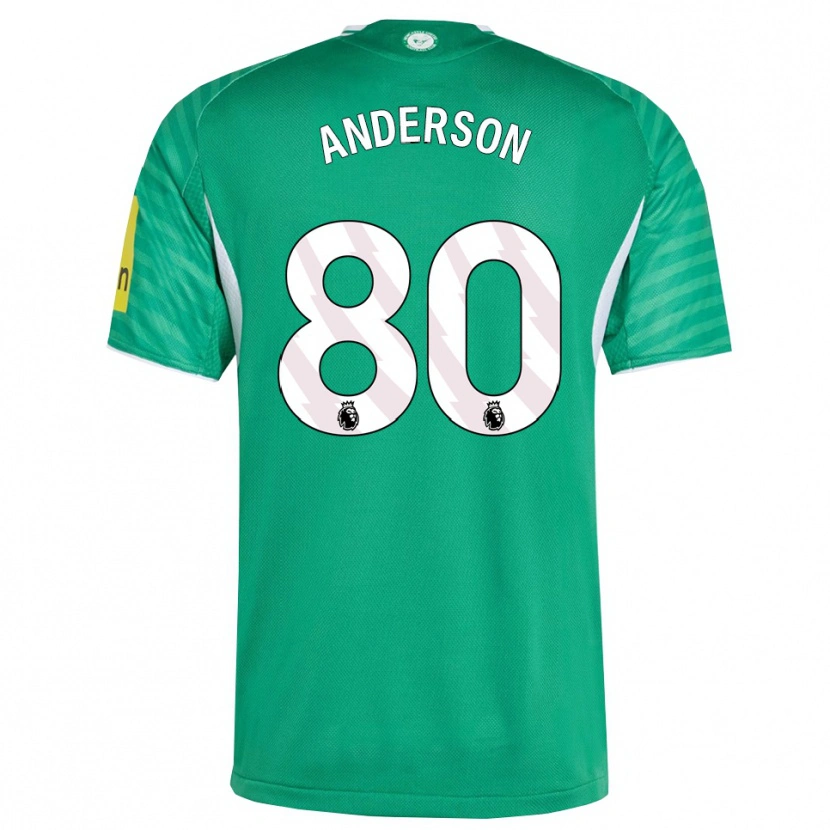 Danxen Damen Will Anderson #80 Grün Weiß Auswärtstrikot Trikot 2025/26 T-Shirt Österreich