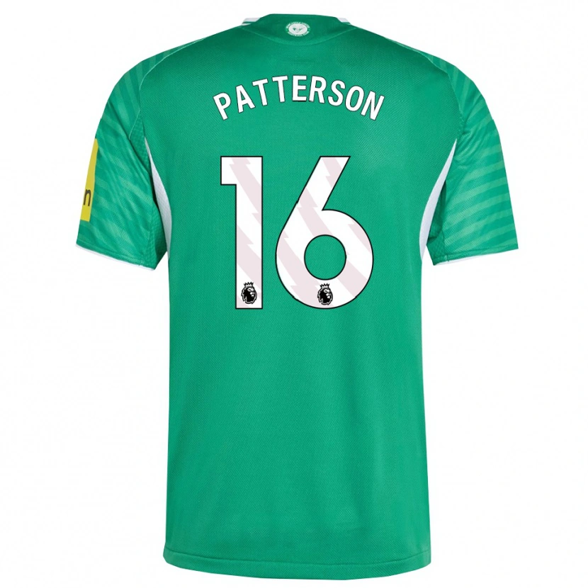Danxen Damen Jack Patterson #16 Grün Weiß Auswärtstrikot Trikot 2025/26 T-Shirt Österreich