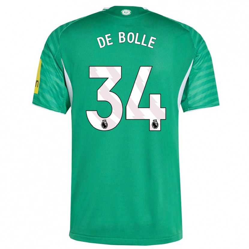 Danxen Damen Lucas De Bolle #34 Grün Weiß Auswärtstrikot Trikot 2025/26 T-Shirt Österreich