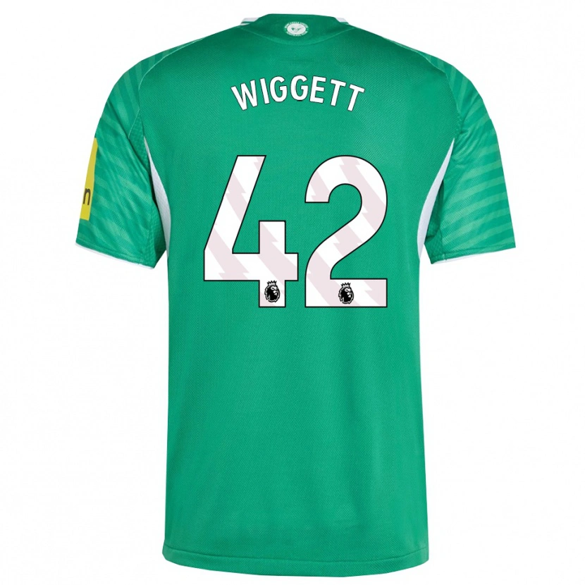 Danxen Damen Charlie Wiggett #42 Grün Weiß Auswärtstrikot Trikot 2025/26 T-Shirt Österreich