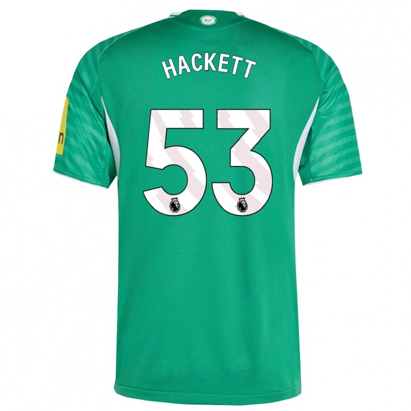 Danxen Damen Jordan Hackett #53 Grün Weiß Auswärtstrikot Trikot 2025/26 T-Shirt Österreich