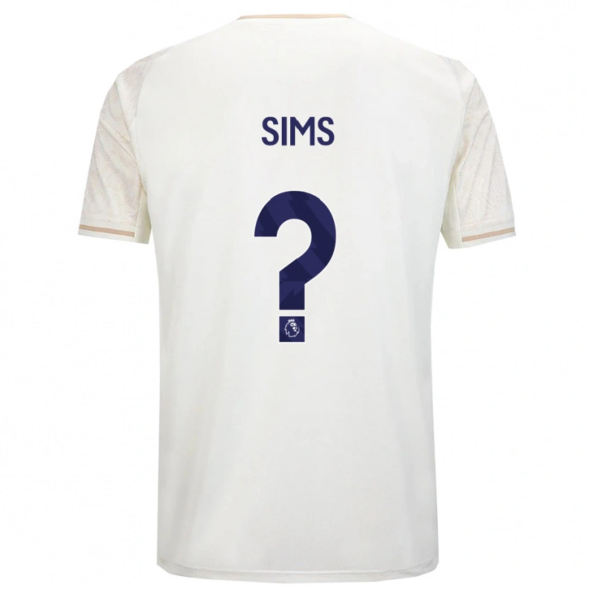 Danxen Damen Amy Sims #0 Creme Weiß Schwarz Auswärtstrikot Trikot 2025/26 T-Shirt Österreich