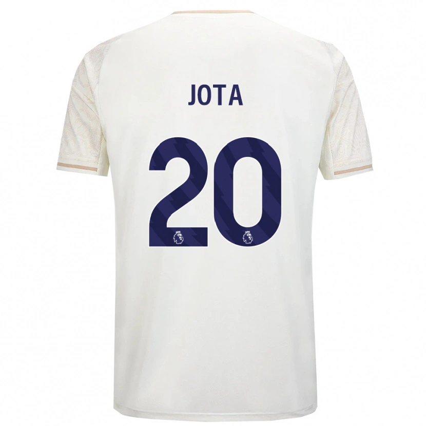 Danxen Damen Jota Silva #20 Creme Weiß Schwarz Auswärtstrikot Trikot 2025/26 T-Shirt Österreich