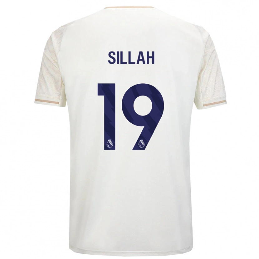 Danxen Damen Lamin Sillah #19 Creme Weiß Schwarz Auswärtstrikot Trikot 2025/26 T-Shirt Österreich