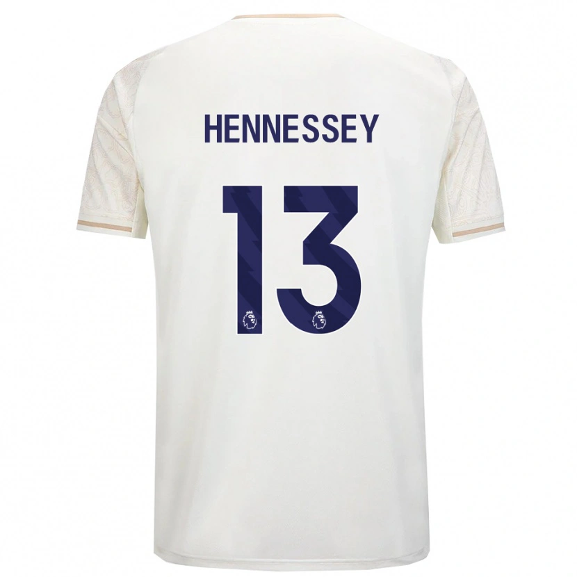 Danxen Damen Wayne Hennessey #13 Creme Weiß Schwarz Auswärtstrikot Trikot 2025/26 T-Shirt Österreich