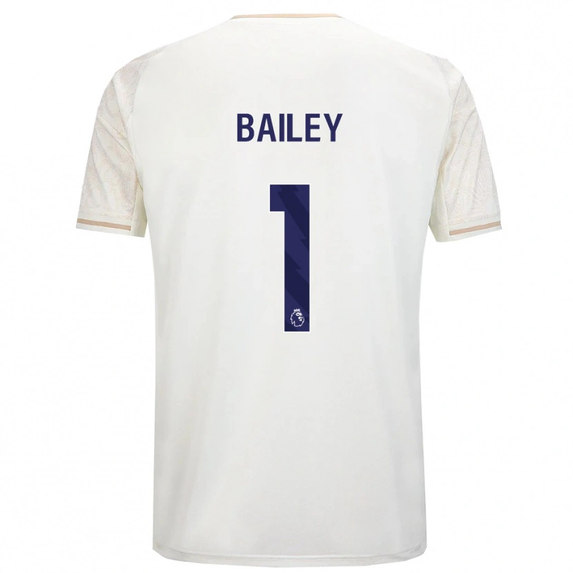 Danxen Damen Joe Bailey #1 Creme Weiß Schwarz Auswärtstrikot Trikot 2025/26 T-Shirt Österreich