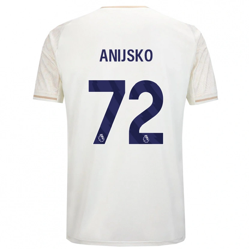 Danxen Damen Danni Anisjko #72 Creme Weiß Schwarz Auswärtstrikot Trikot 2025/26 T-Shirt Österreich