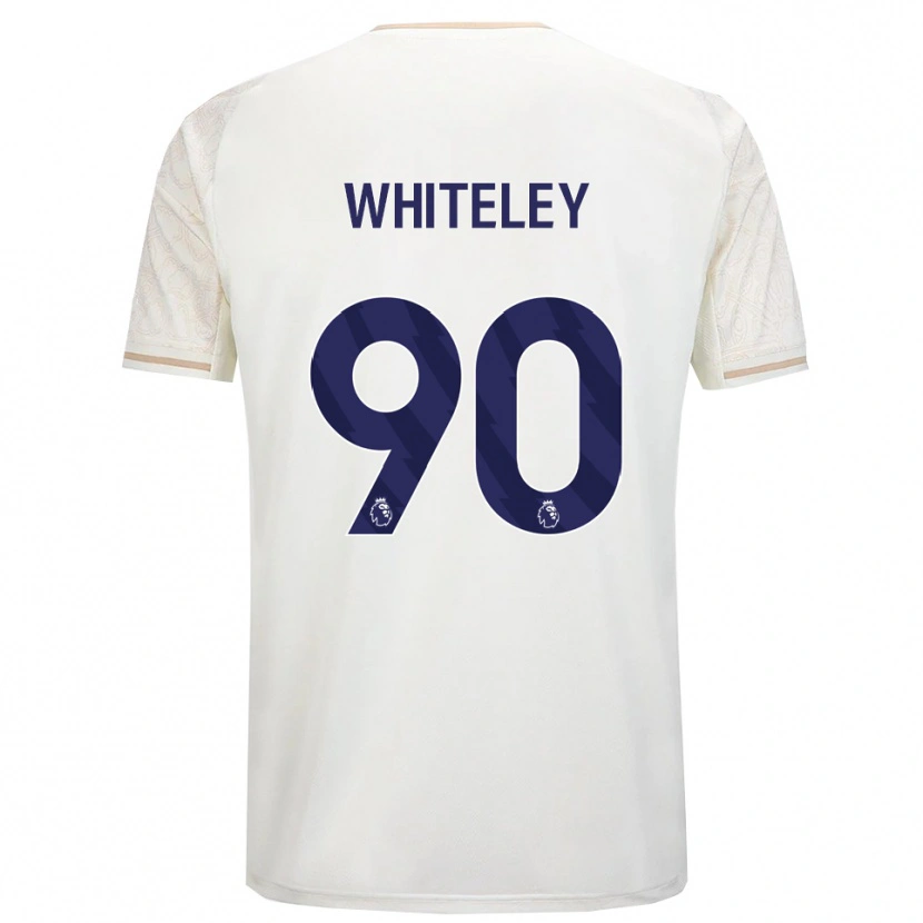 Danxen Damen Jonathan Whiteley #90 Creme Weiß Schwarz Auswärtstrikot Trikot 2025/26 T-Shirt Österreich