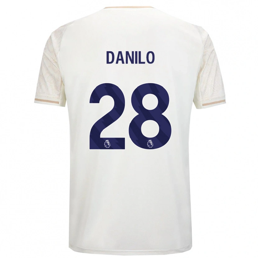 Danxen Damen Danilo #28 Creme Weiß Schwarz Auswärtstrikot Trikot 2025/26 T-Shirt Österreich
