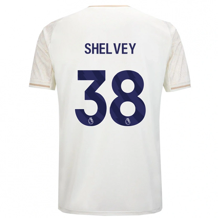Danxen Damen George Shelvey #38 Creme Weiß Schwarz Auswärtstrikot Trikot 2025/26 T-Shirt Österreich