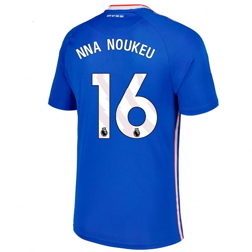 Danxen Damen Blondy Nna Noukeu #16 Blau Weiß Auswärtstrikot Trikot 2025/26 T-Shirt Österreich