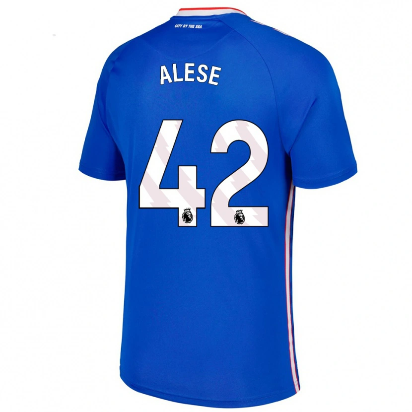 Danxen Damen Aji Alese #42 Blau Weiß Auswärtstrikot Trikot 2025/26 T-Shirt Österreich