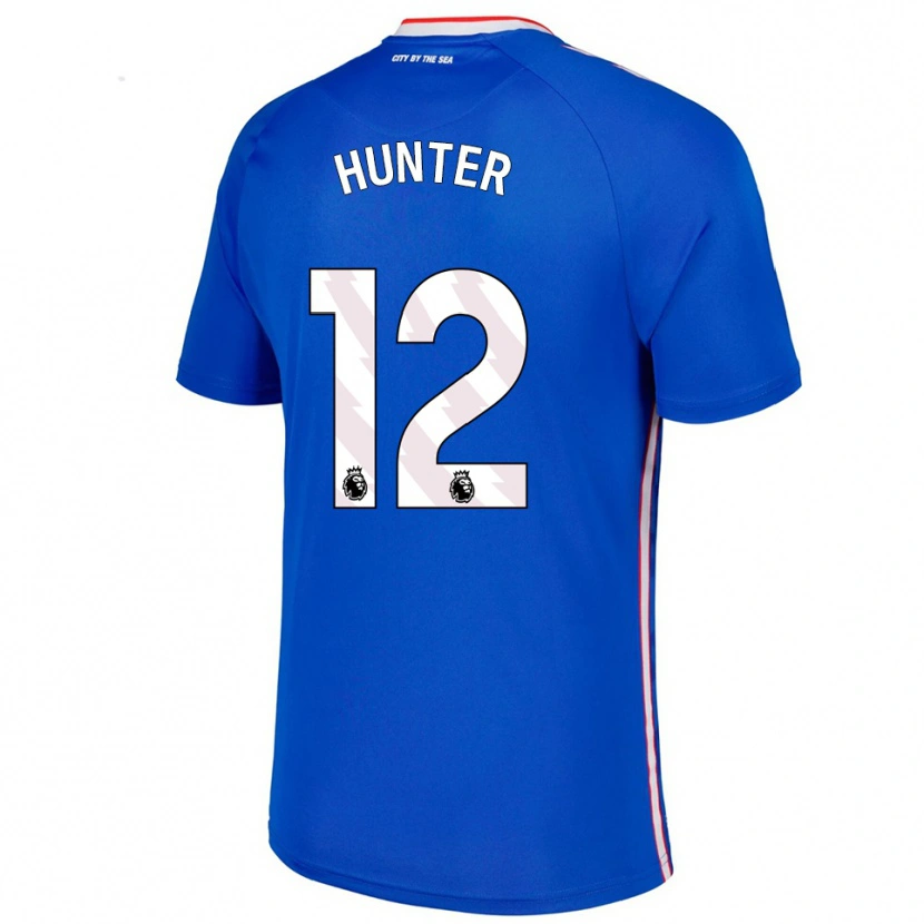 Danxen Damen Harry Hunter #12 Blau Weiß Auswärtstrikot Trikot 2025/26 T-Shirt Österreich