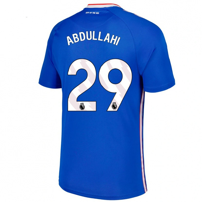 Danxen Damen Ahmed Abdullahi #29 Blau Weiß Auswärtstrikot Trikot 2025/26 T-Shirt Österreich
