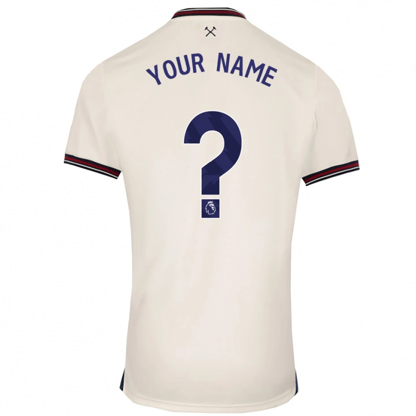 Danxen Damen Ihren Namen #0 Creme Weiß Auswärtstrikot Trikot 2025/26 T-Shirt Österreich