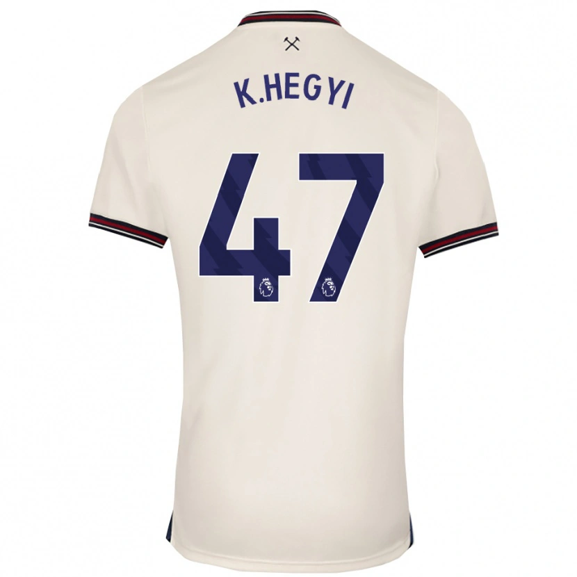 Danxen Damen Krisztian Hegyi #47 Creme Weiß Auswärtstrikot Trikot 2025/26 T-Shirt Österreich