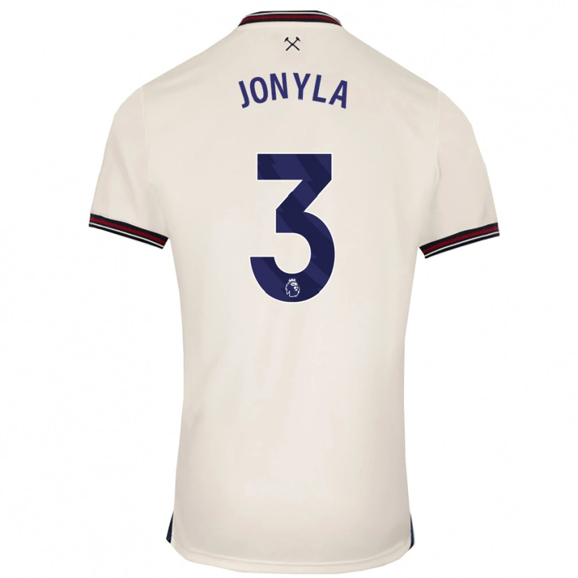 Danxen Damen Tomas Jonyla #3 Creme Weiß Auswärtstrikot Trikot 2025/26 T-Shirt Österreich