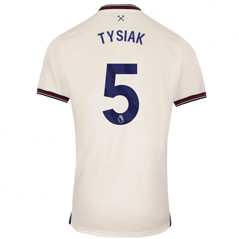 Danxen Damen Amber Tysiak #5 Creme Weiß Auswärtstrikot Trikot 2025/26 T-Shirt Österreich